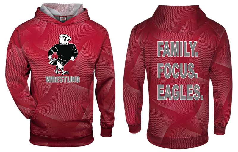 Varsity Eagles wrestling - Badger Sport® 141300 Warp Hood