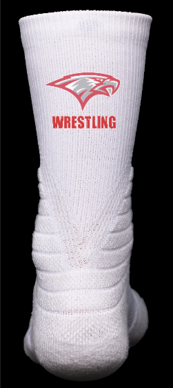 Varsity Eagles wrestling - Cloud-Tech Performance Socks - Custom