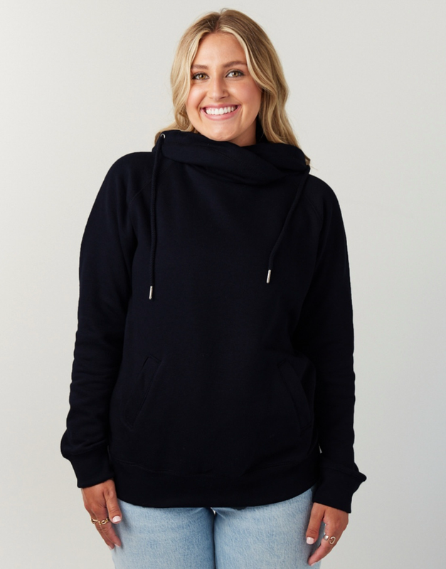 Patriots - Ladies Classic Funnel Neck Fleece Pullover