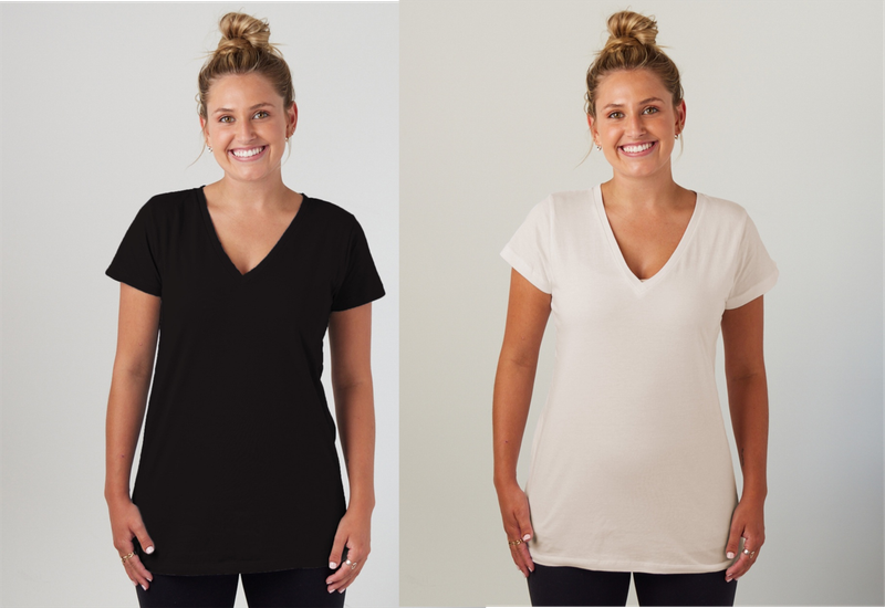 CLIO POWERLIFTING -Ladies Essential Relaxed V-Neck Tee