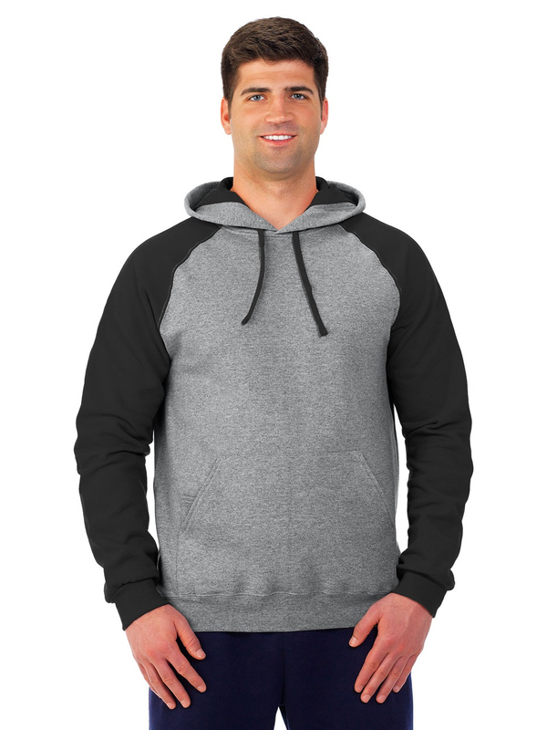 CLIO POWERLIFTING - NuBlend® Unisex Color-Block Raglan Hooded Sweatshirt