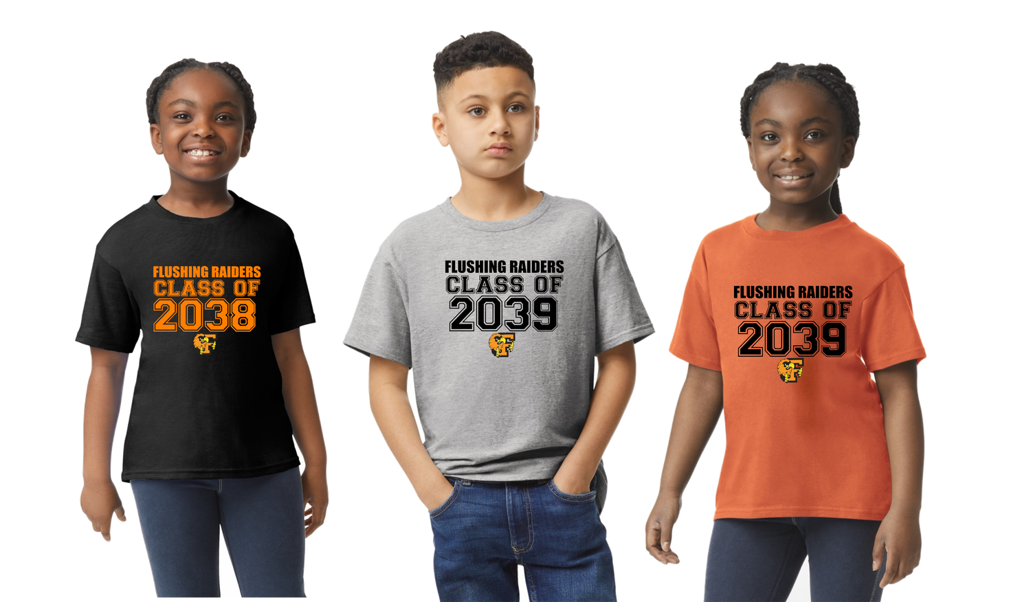 Flushing- &quot;Class Of&quot; Kindergarten Flushing Raider Shirt