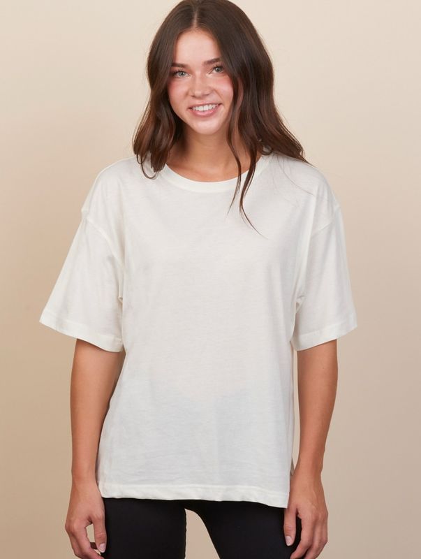 Lakeville Volleyball - Ladies Enza Essential Boxy Tee