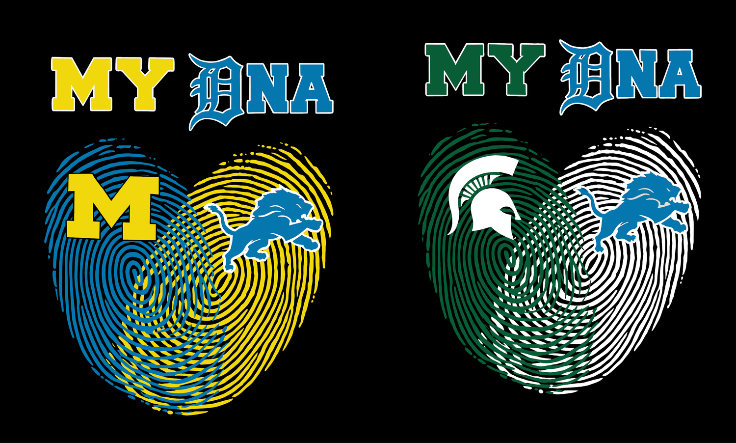 MSU OR UofM LIONS GEAR