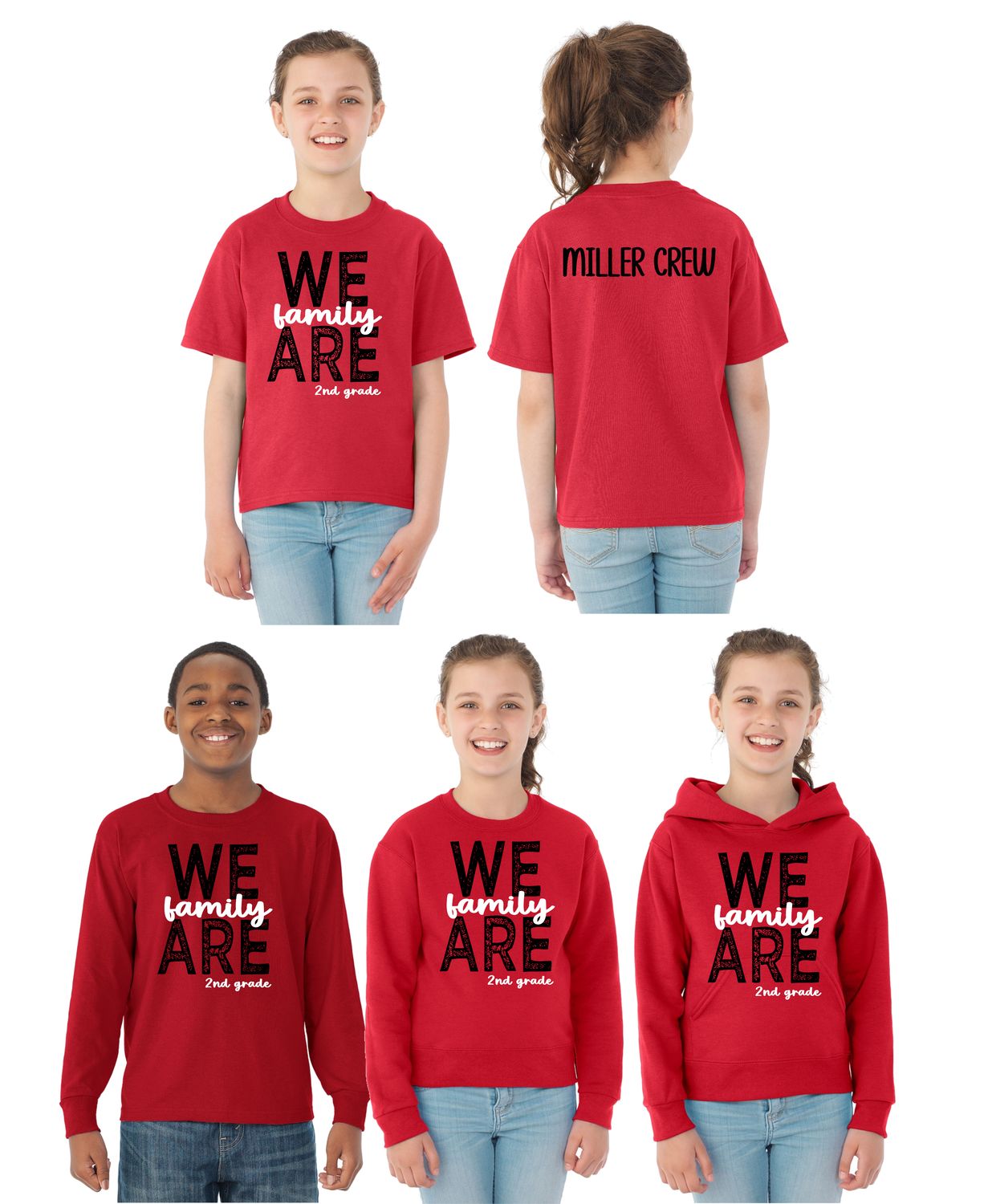 EAGLES (WE ARE FAMILY)- T-SHIRT, CREWNECK, HOODIE
