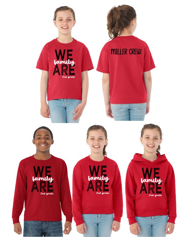 EAGLES (WE ARE FAMILY)- T-SHIRT, CREWNECK, HOODIE