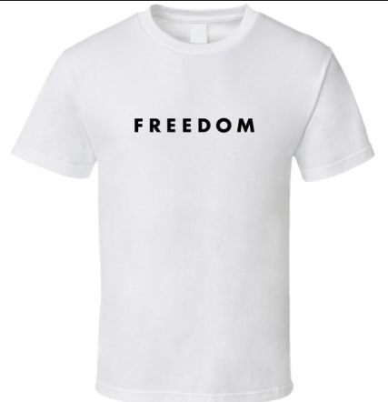 Freedom and Never Surrender - America Shirts (multiple options)