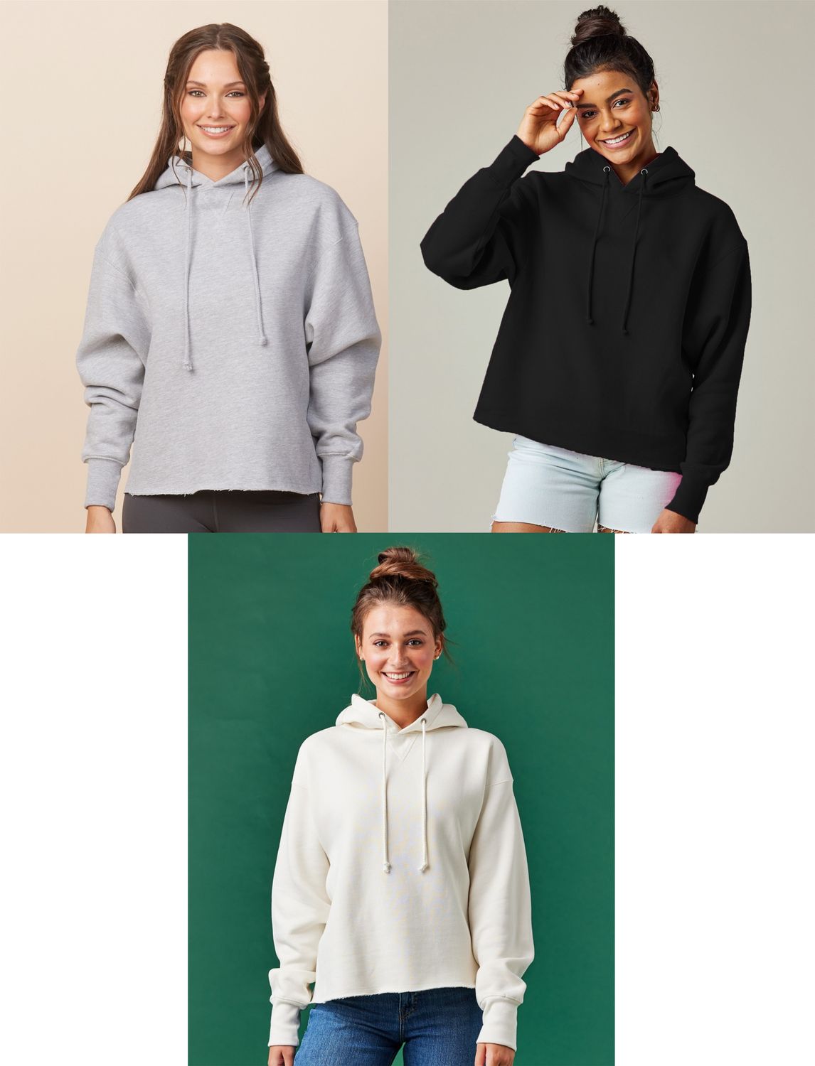 Detroit Lions -Ladies Heavyweight Boxy Pullover Hood