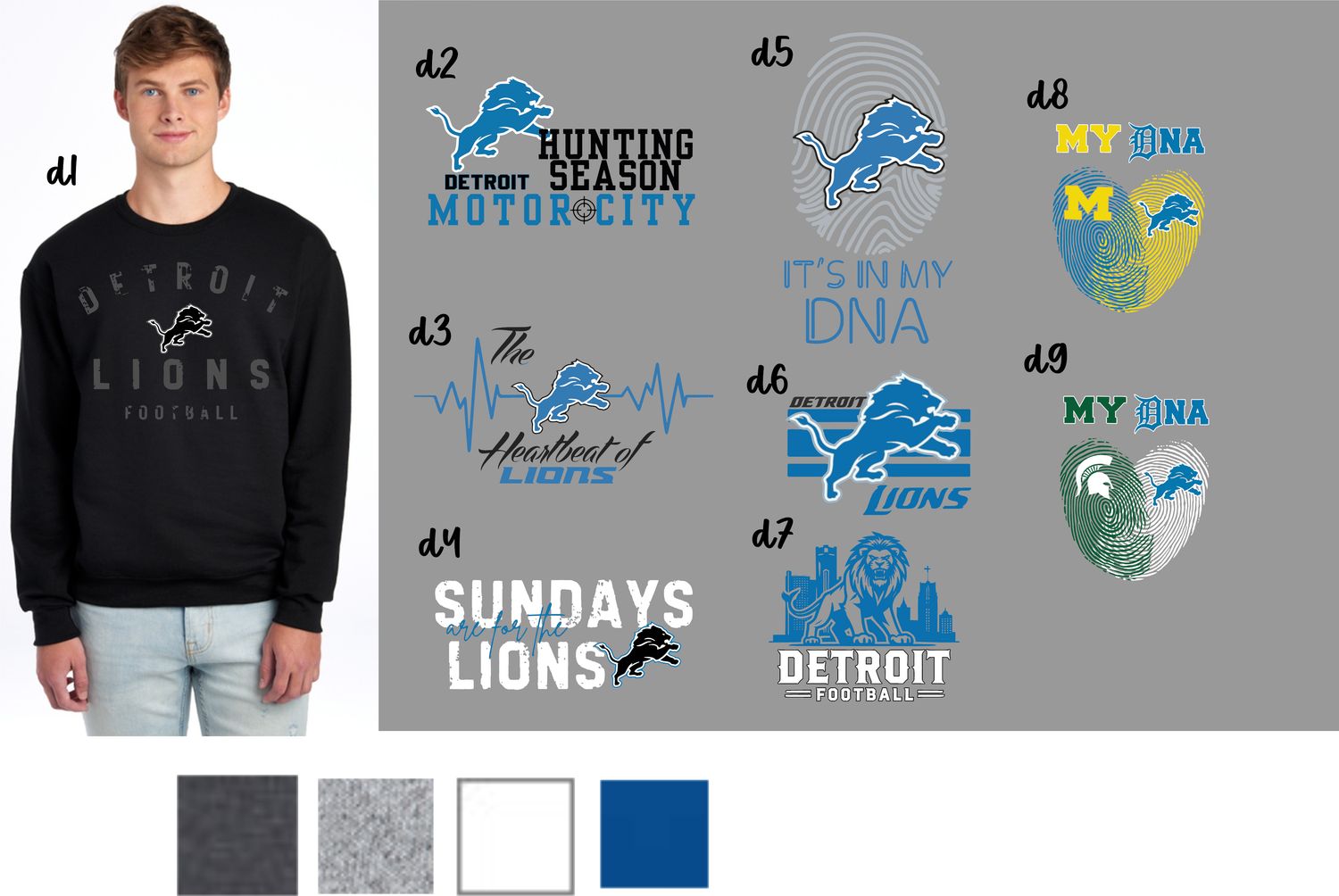 TWISTED ROOTS - LIONS Designs