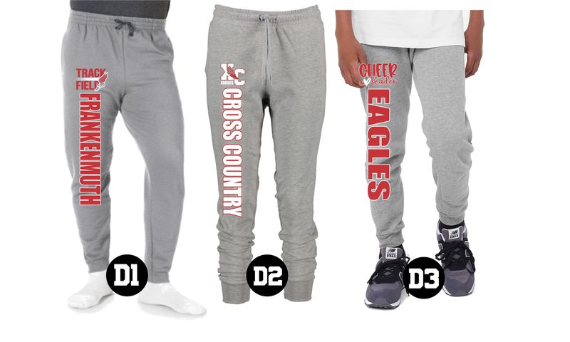 Eagles JOGGERS - Pocketed Jogger Sweatpants youth, women's fit and unisex