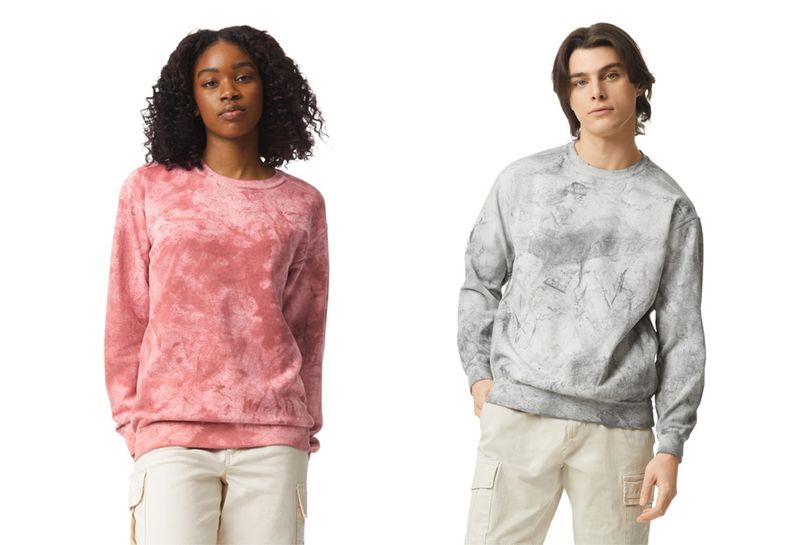 EAGLES WRESTLING - Color Blast Adult Crewneck Sweatshirt