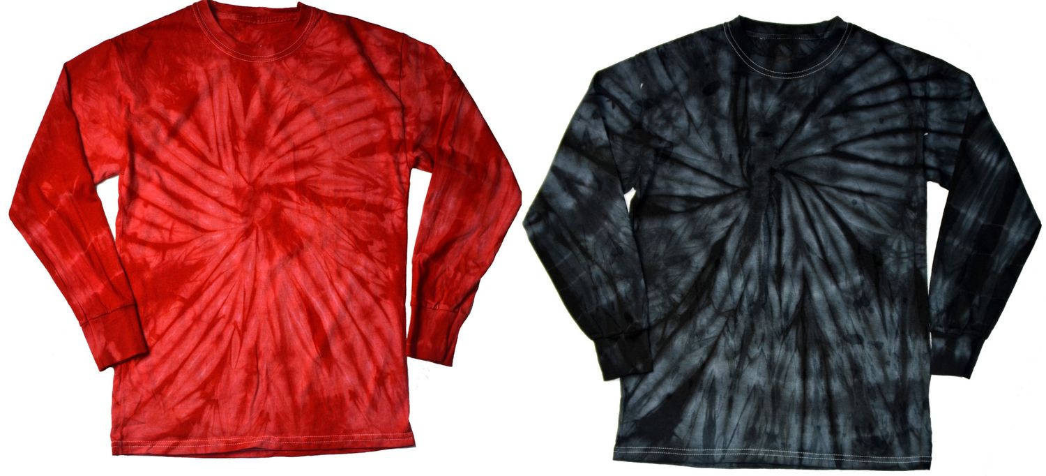 EAGLES WRESTLING - Spider Tie Dye Long Sleeve T-Shirt (youth and adult 0