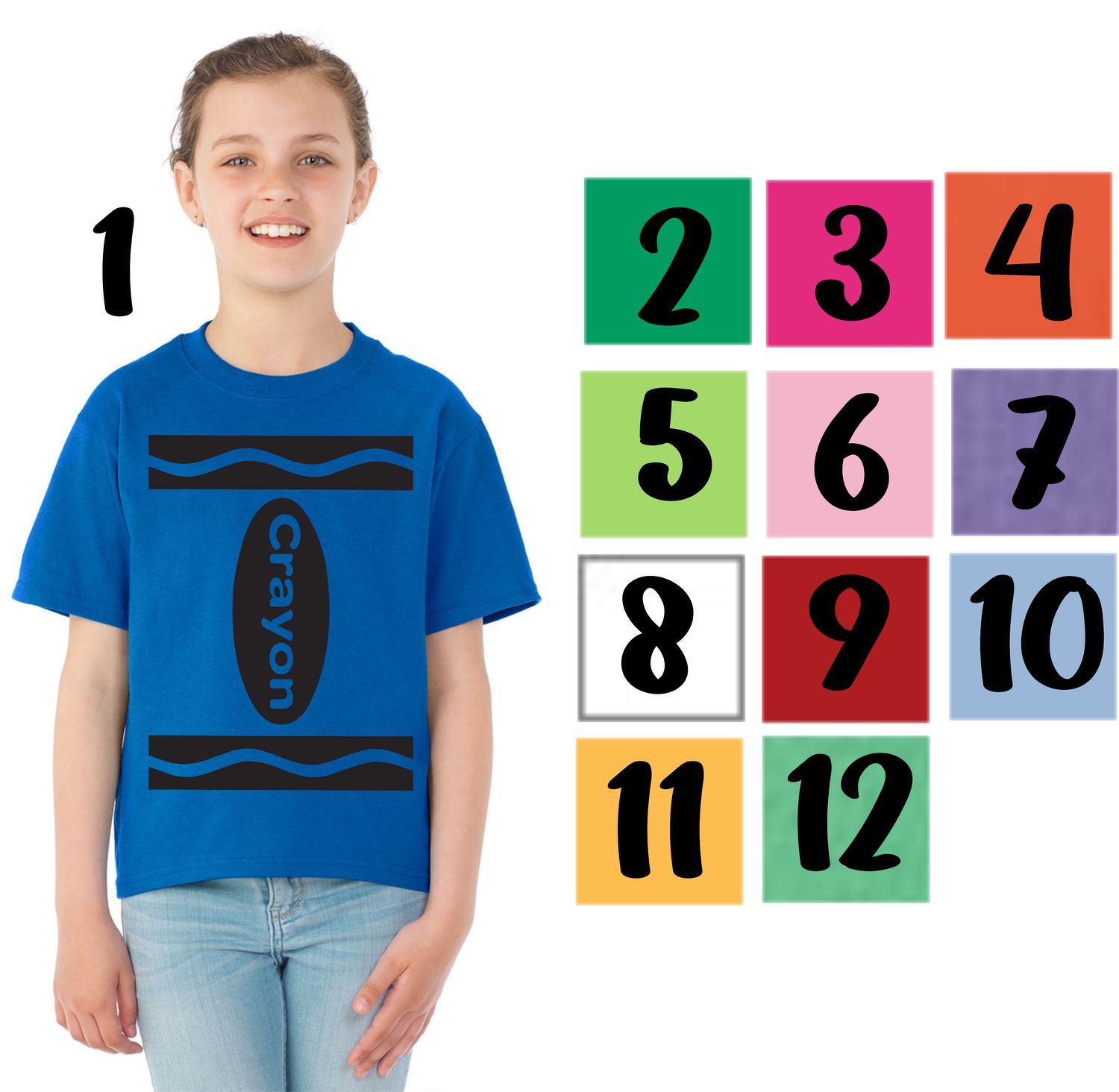 EAGLES - Crayon Shirt