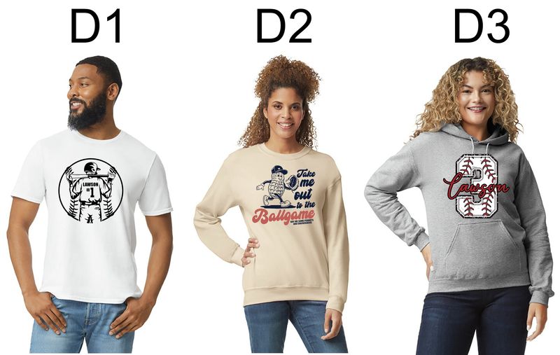 BASEBALL Designs - multiple designs and styles
