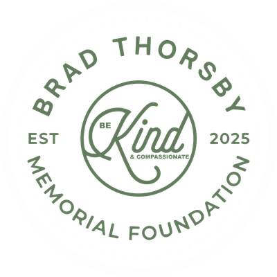 Brad Thorsby Memorial Foundation Merch