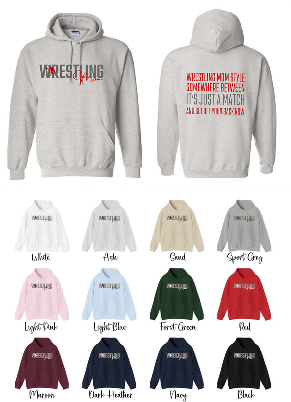 Wrestling MOM Hoodie