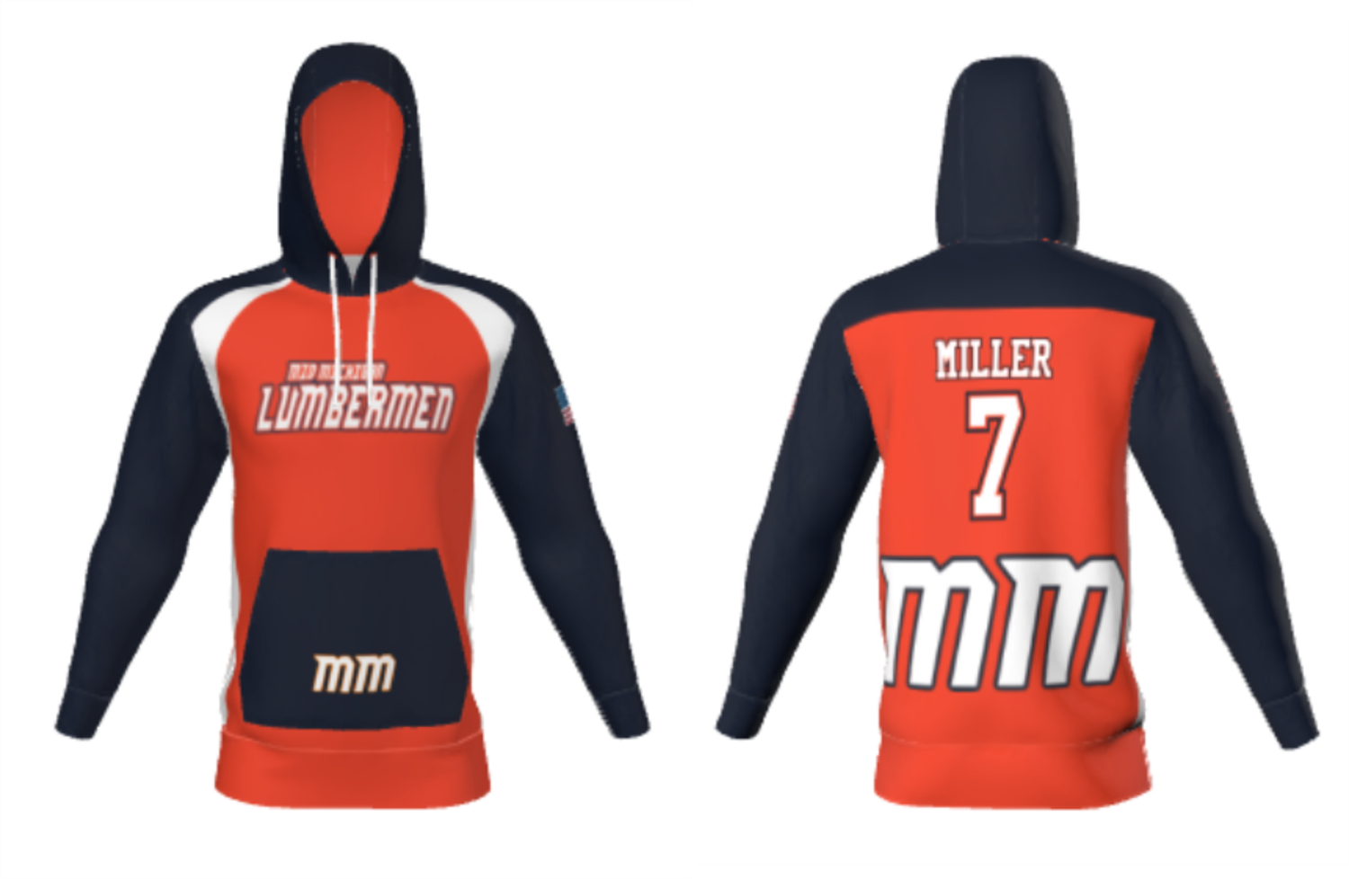 Lumbermen - 2025 Customizable Full Sublimation Hoodie