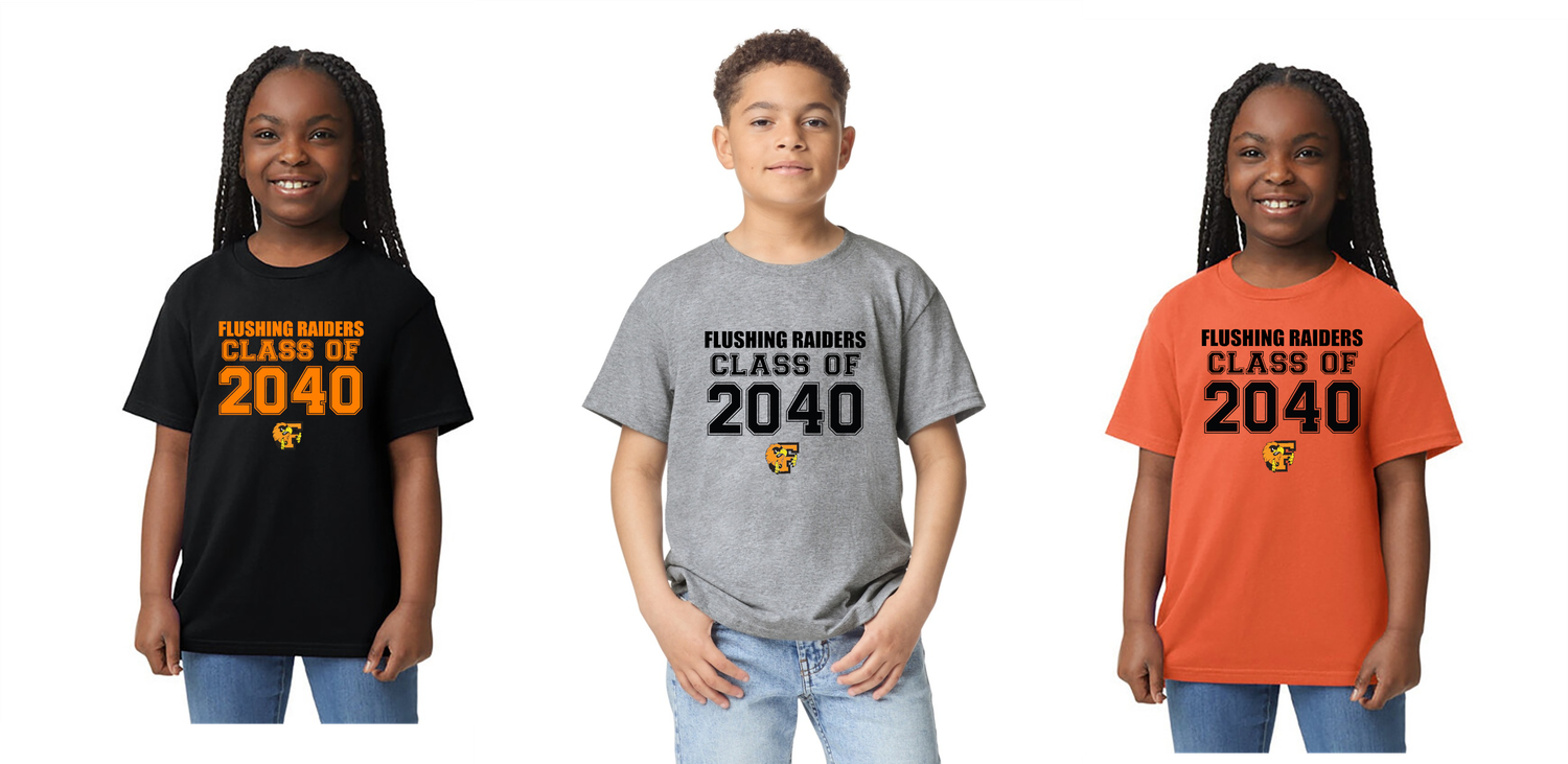 Flushing- "Class Of" Kindergarten Flushing Raider Shirt