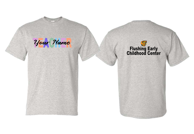 Flushing Staff- Personalized Teacher Name