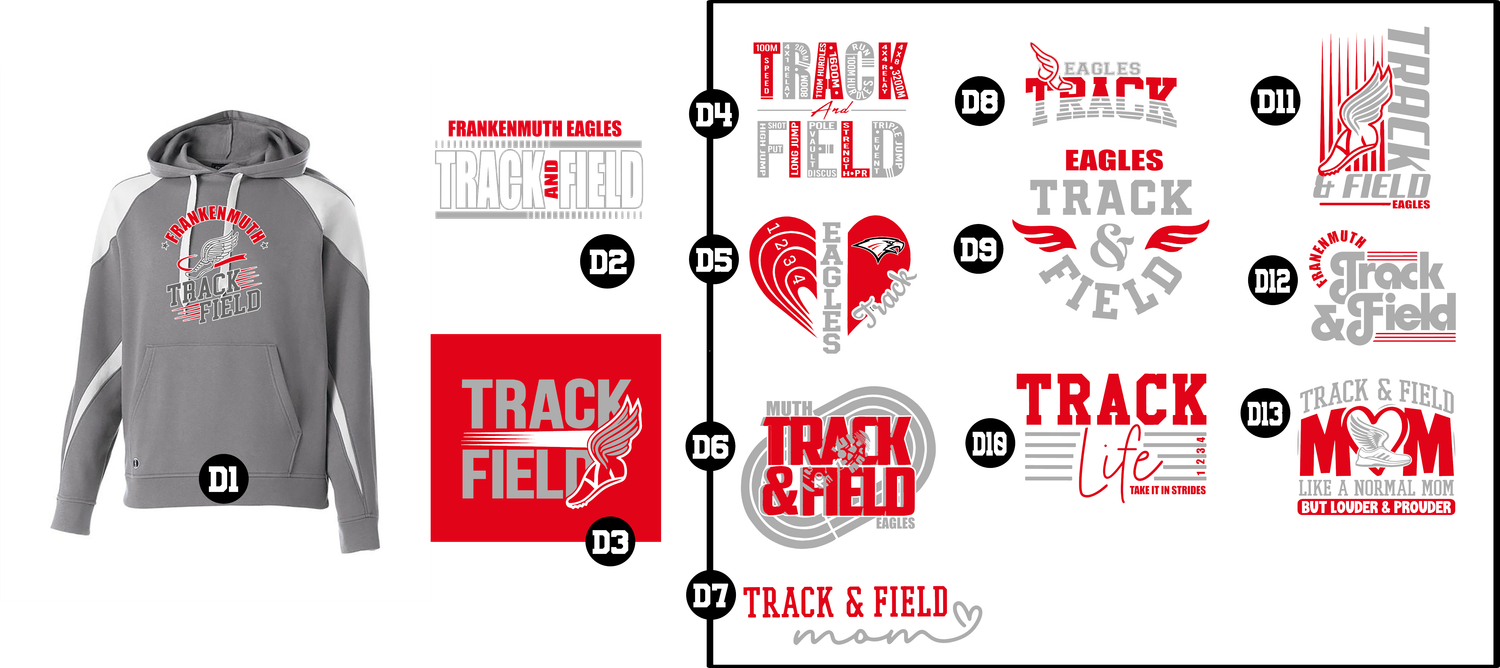 EAGLES track - Prospect Hoodie