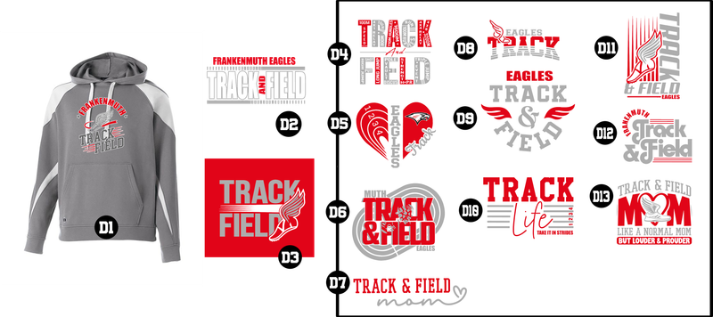 EAGLES track - Prospect Hoodie