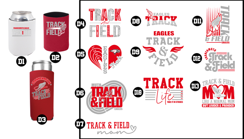 EAGLES track - Insulated Beverage Holder