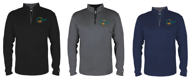 PARTNERSHIP CENTER- Men's Badger Sport Performance 1/4 Zip