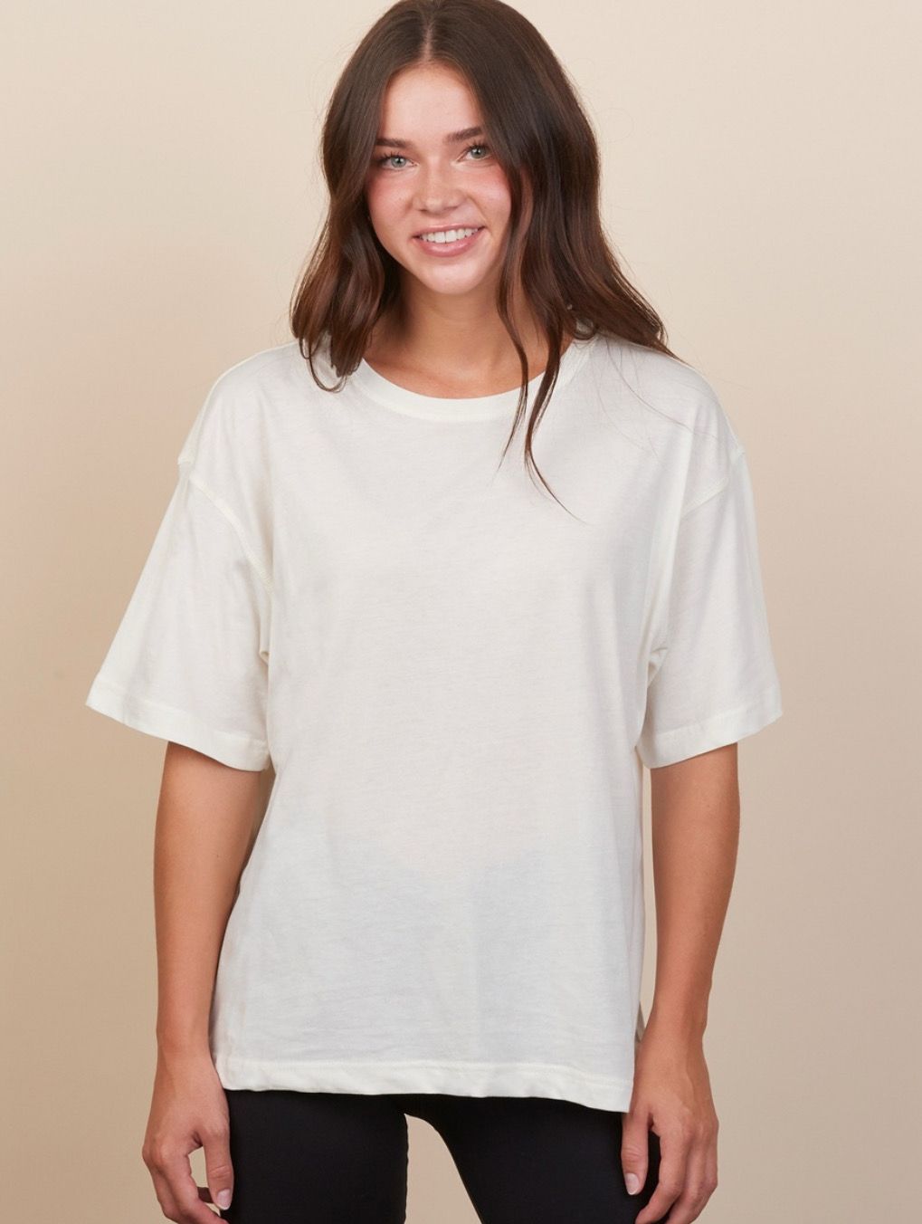Detroit Lions- Ladies Enza Essential Boxy Tee
