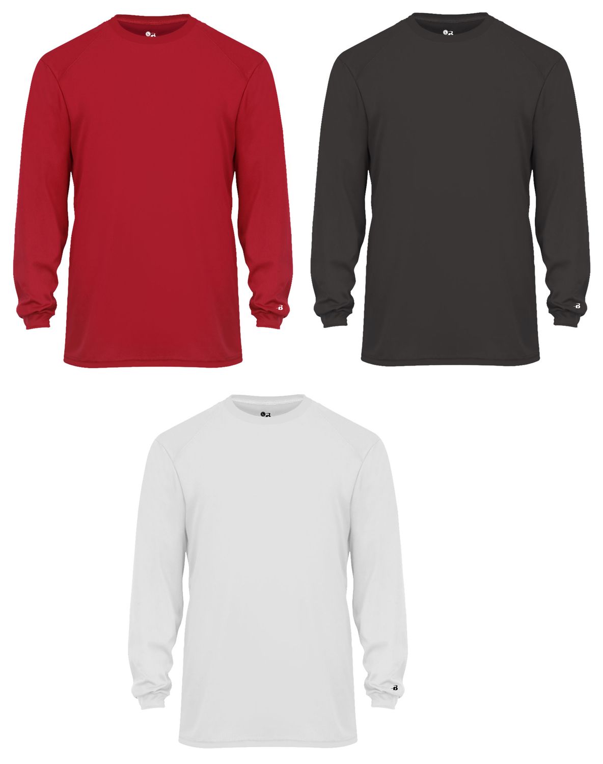 EAGLES FOOTBALL  - B-Core Long Sleeve Tee (youth and adult)