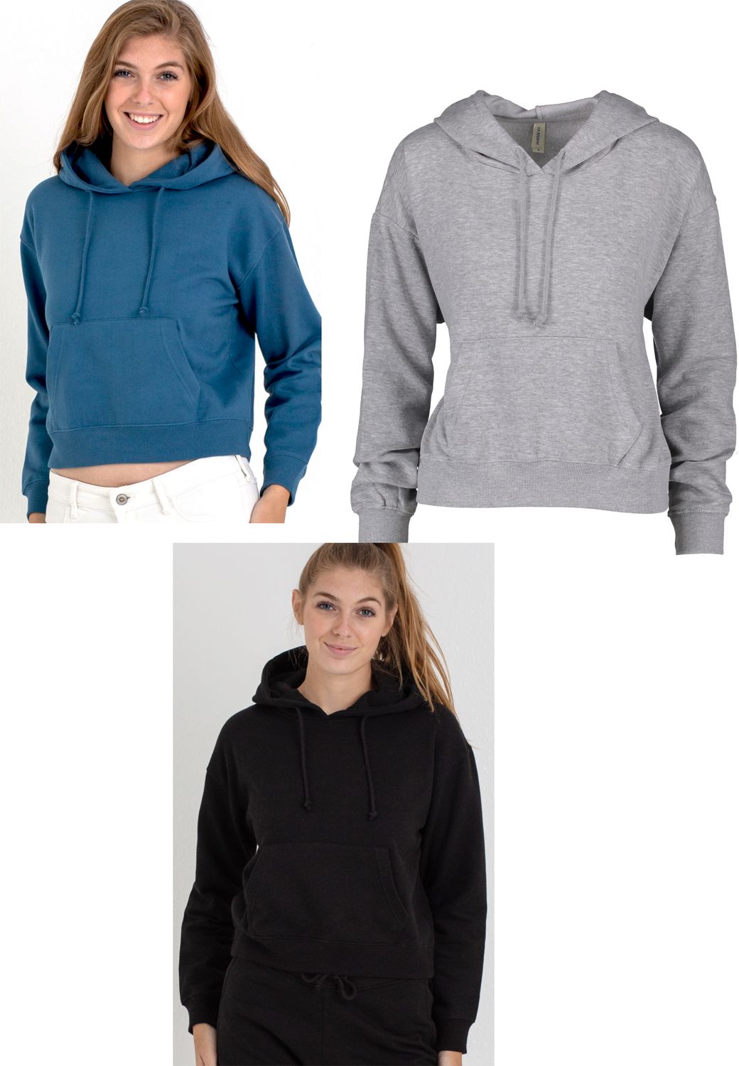 Detroit Lions- Women's Cropped Hoodie