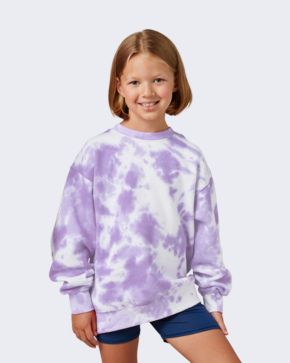 Competitive Dance - Tie Dye Fleece Crew (youth and unisex)