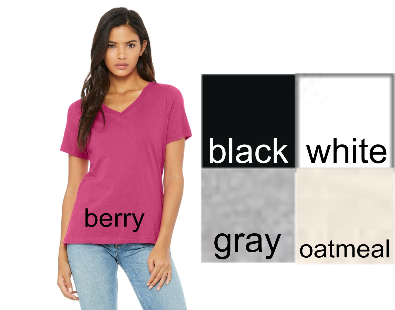 Competitive Dance - Women's Relaxed Jersey Short Sleeve V-Neck Tee