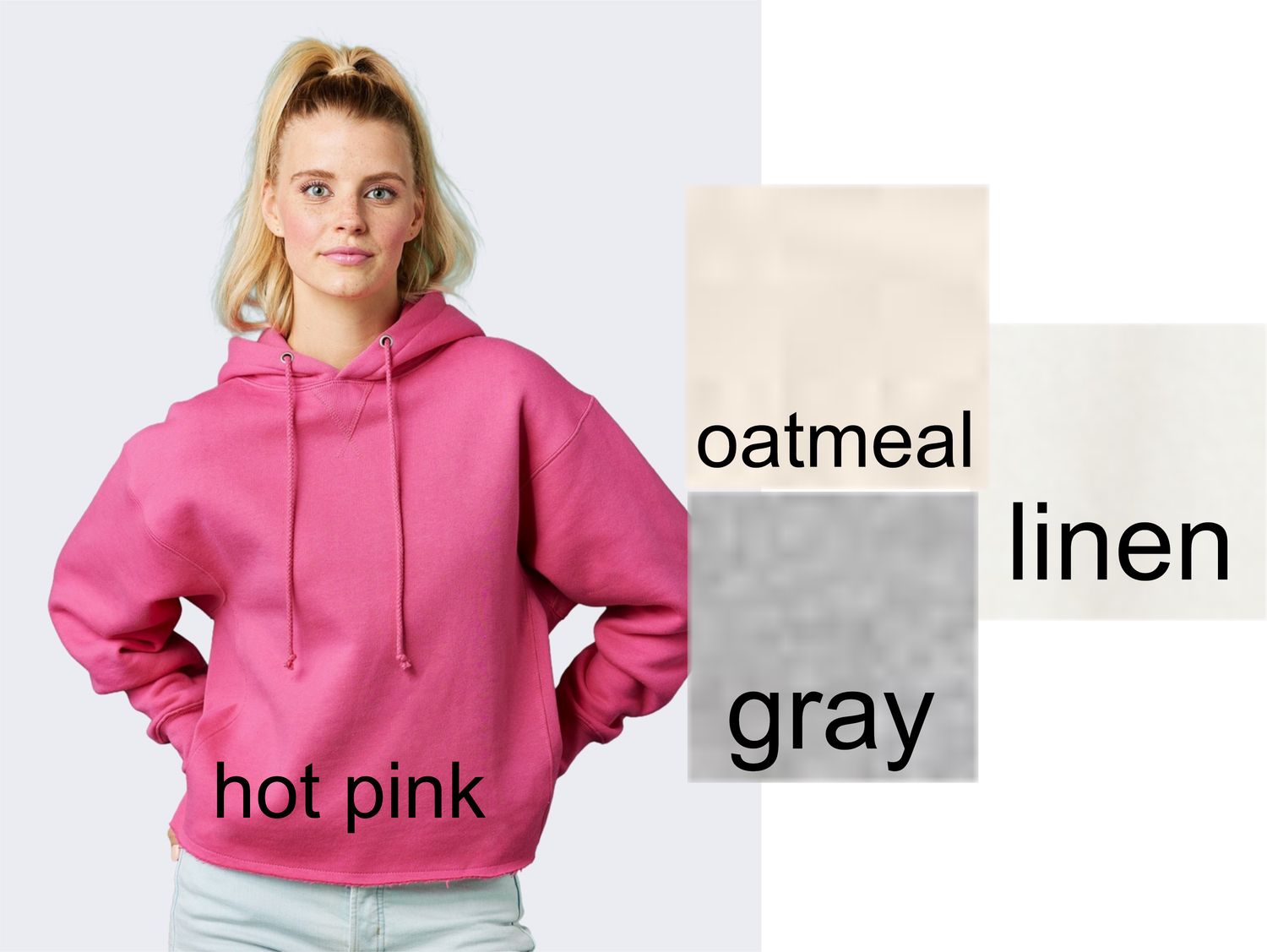 Competitive Dance - Ladies Heavyweight Boxy Pullover Hood