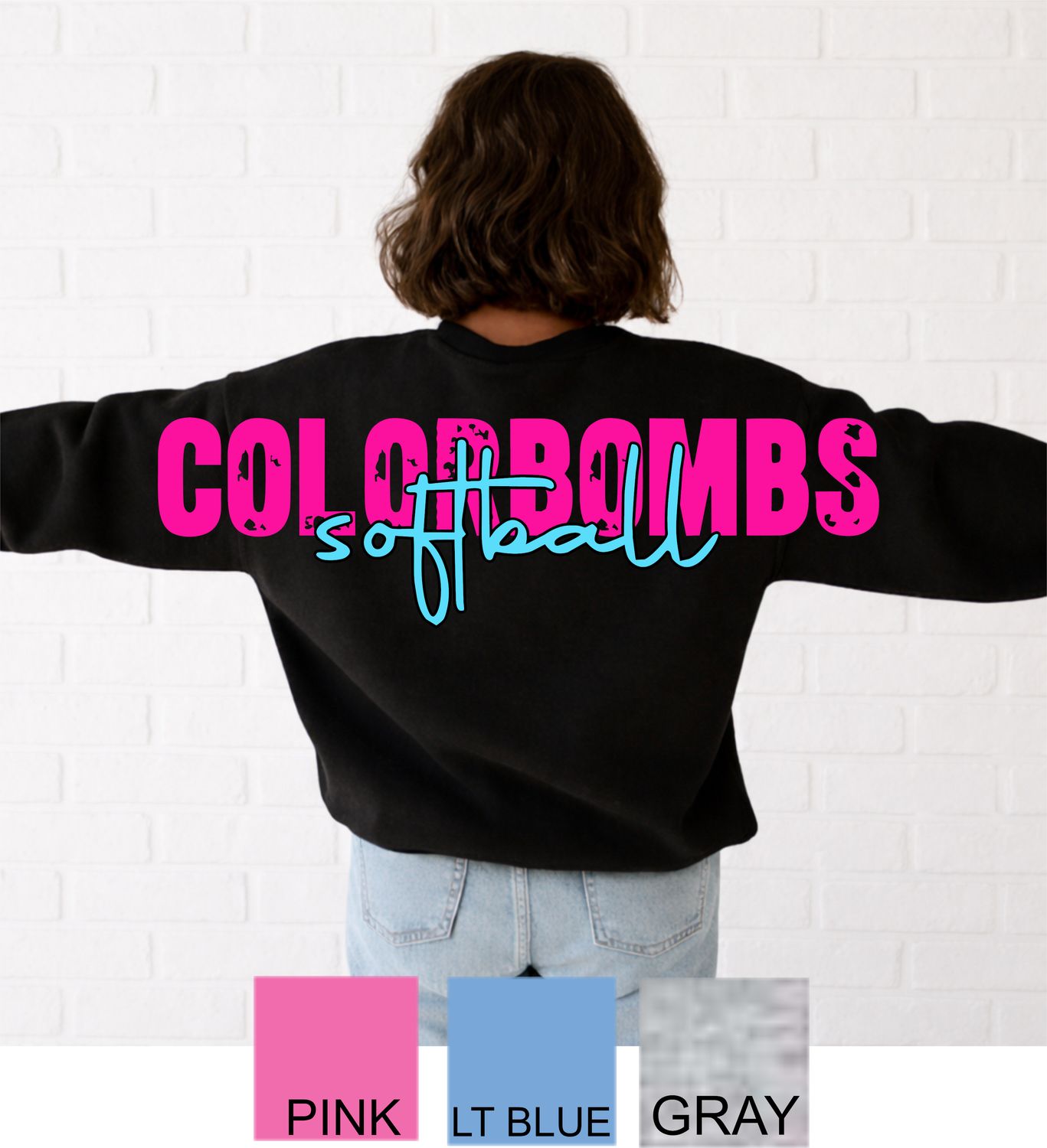 COLORBOMBS - SHOUT OUT Unisex Crewnecks and Hoodies (youth and adult)
