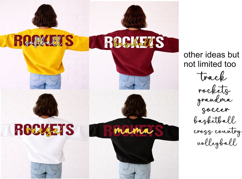 REESE- SHOUT OUT Crewneck, Hooded Sweatshirt, and 1/4 Zip (Youth and Unisex)