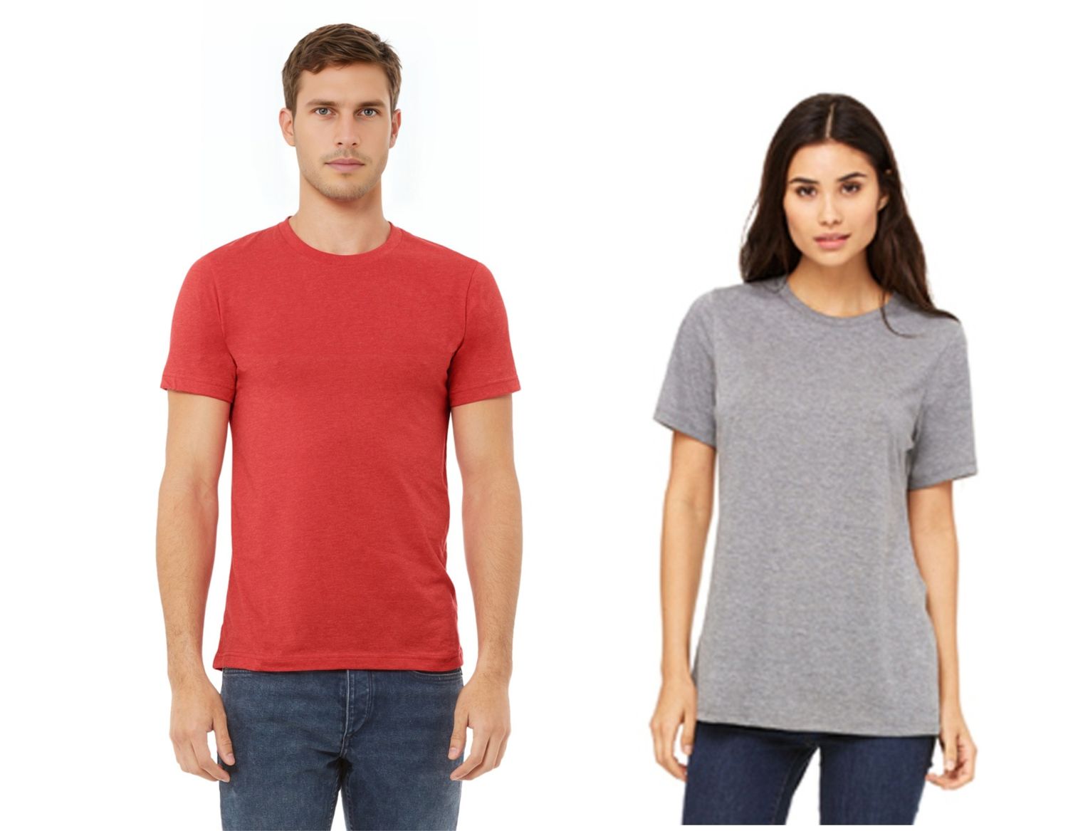 EAGLES BASEBALL  - Unisex or Womens Heather CVC Short Sleeve Tee (bella &amp; canvas)