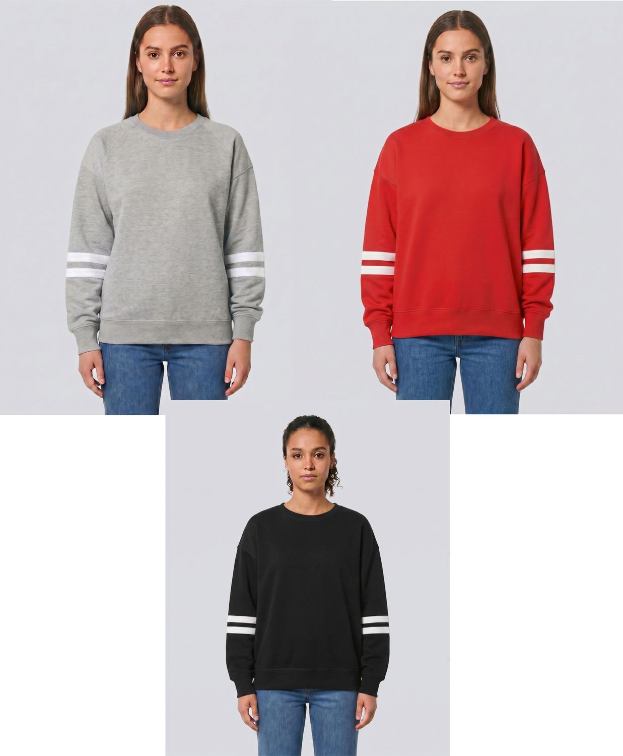 EAGLES FOOTBALL - Ladies Boxy Varsity Crew