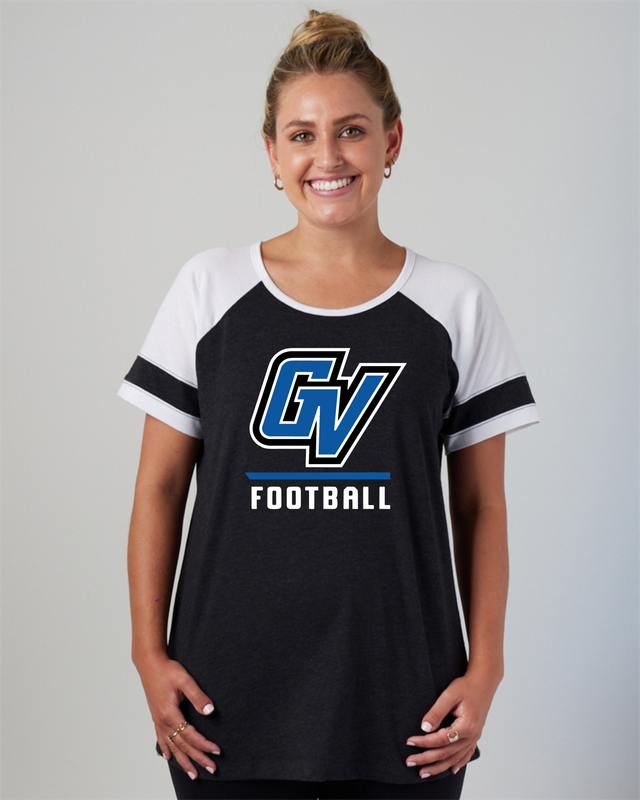 Grand Valley - Ladies Jersey Colorblock Tee