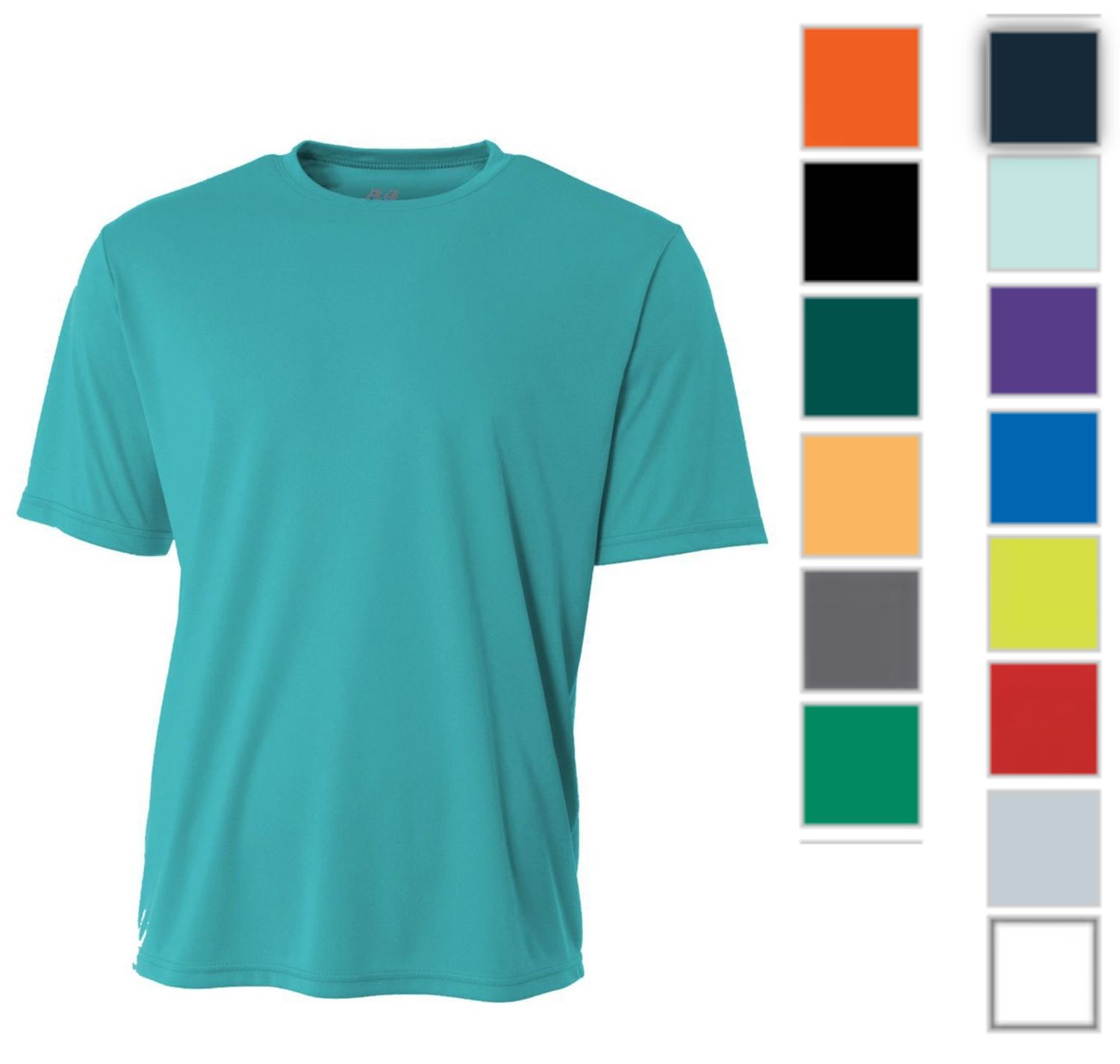 Cooling Performance Crew (Unisex and Ladies) - MUSTARD SEED