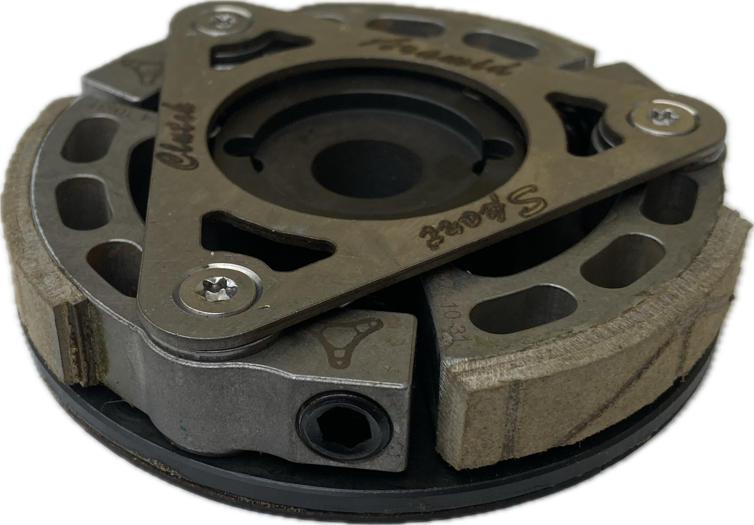 3 segment Clutch Puch Maxi E50 &quot;sheet&quot;  (Pedal / Kickstart)