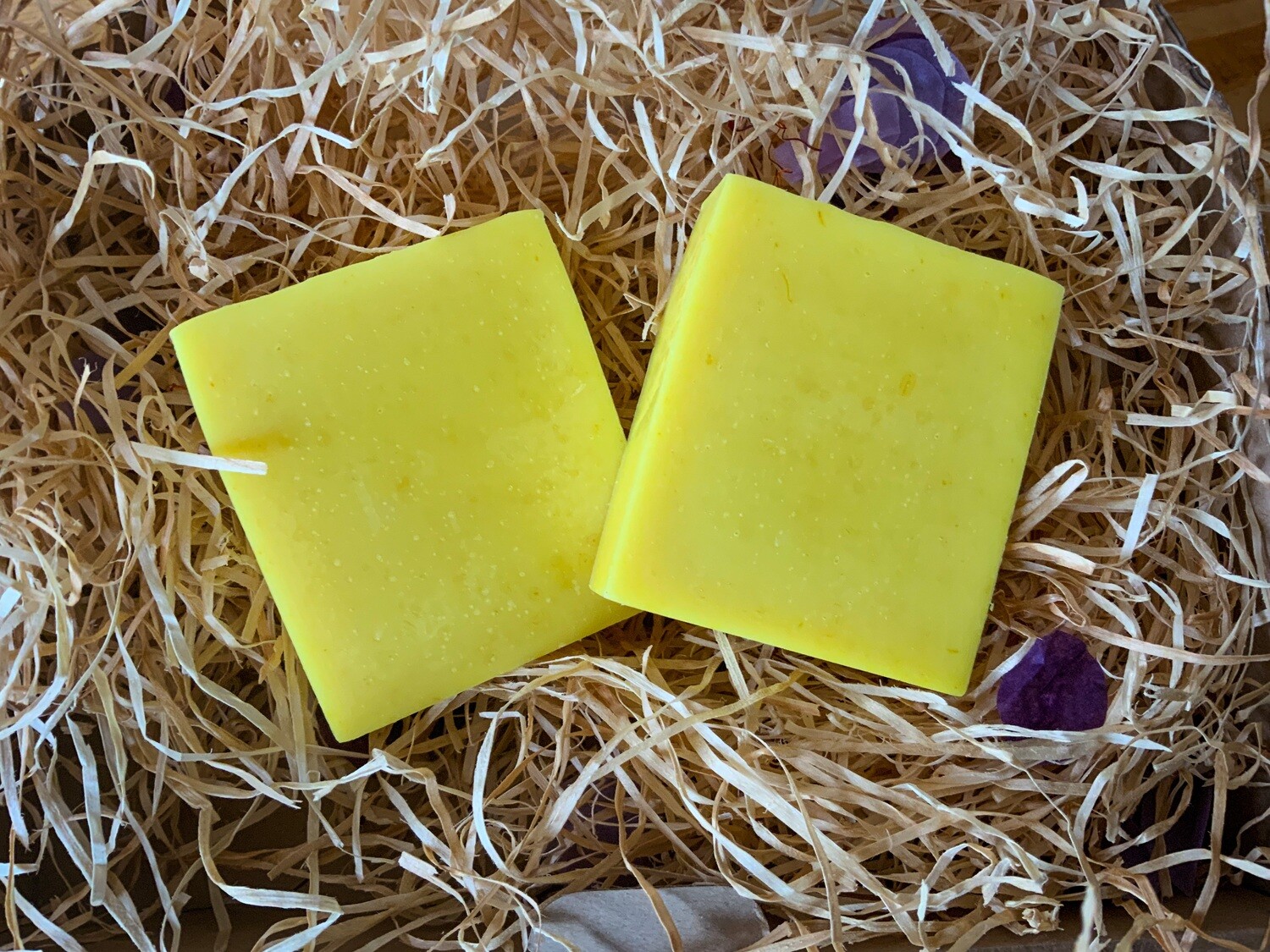 Naturseife mit Safran