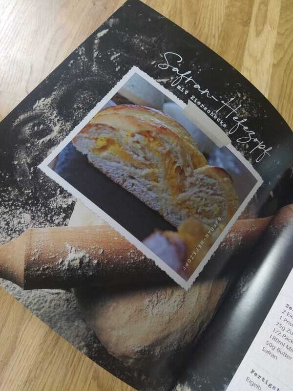 Safranliebe - Backen mit dem Roten Gold. Rezepte mit dem Altenburger Safran von Elke Schramm