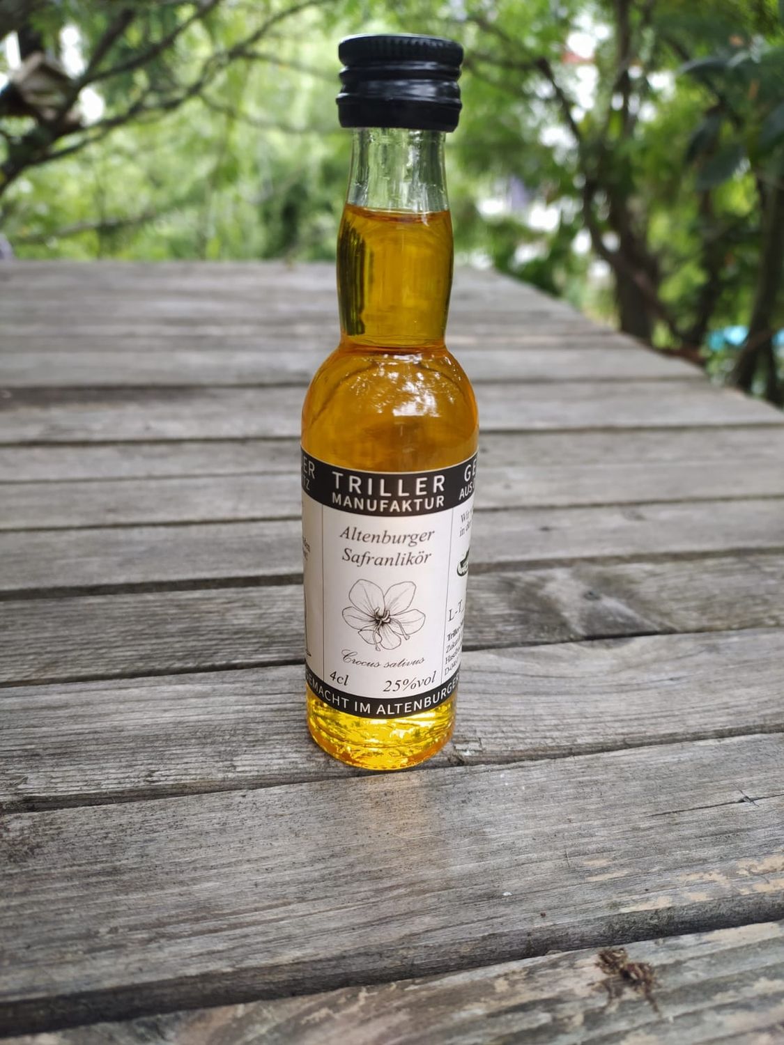 Triller Altenburger Safranlikör, 40 ml