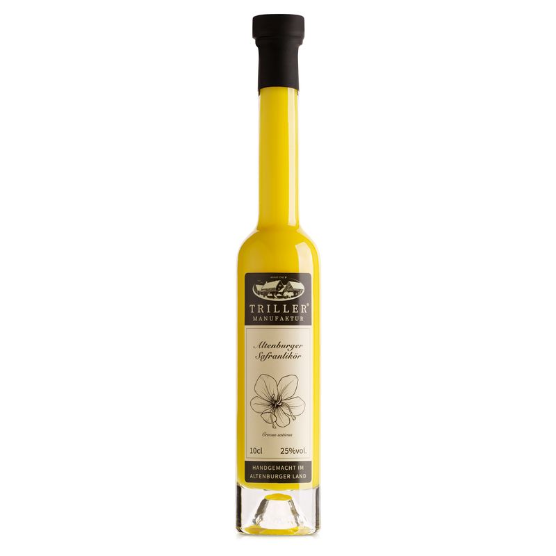 Triller Altenburger Safran-Sahnelikör 100 ml Triller Altenburger Safran-Sahnelikör 100 ml