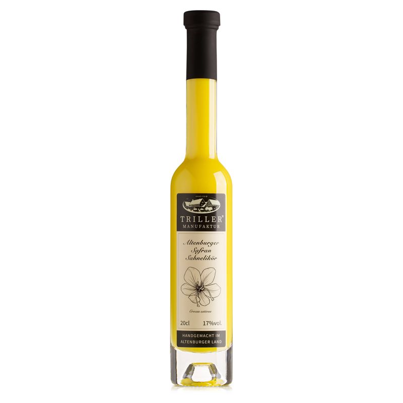 Triller Altenburger Safran-Sahnelikör 200 ml Triller Altenburger Safran-Sahnelikör 200 ml