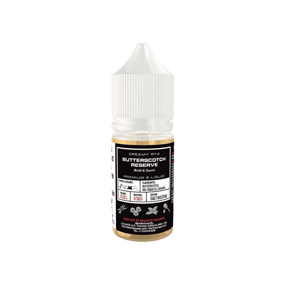 Glas Basix Salt 30ML Butterscotch Reserve