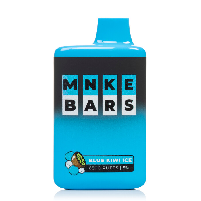 MNKE BARS 6500, Flavor: Blue Kiwi Ice