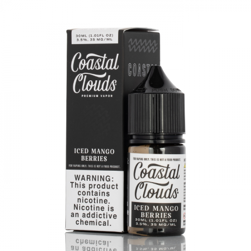Coastal Clouds Co. Saltwater 30ML Mango Berries Iced