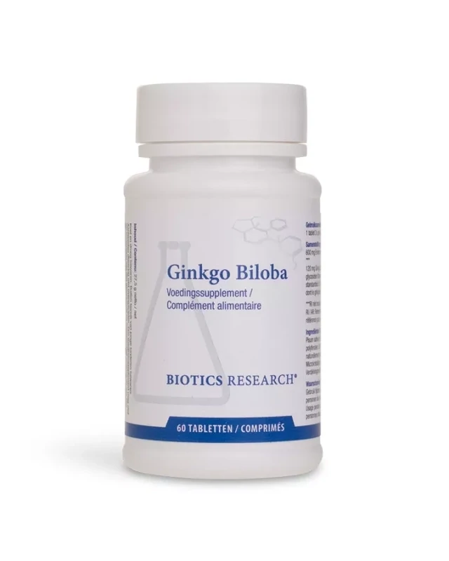 Ginkgo Biloba - 60 tbs