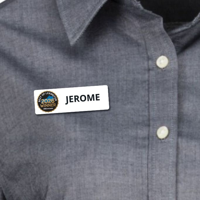 Custom Magnetic Name Tags